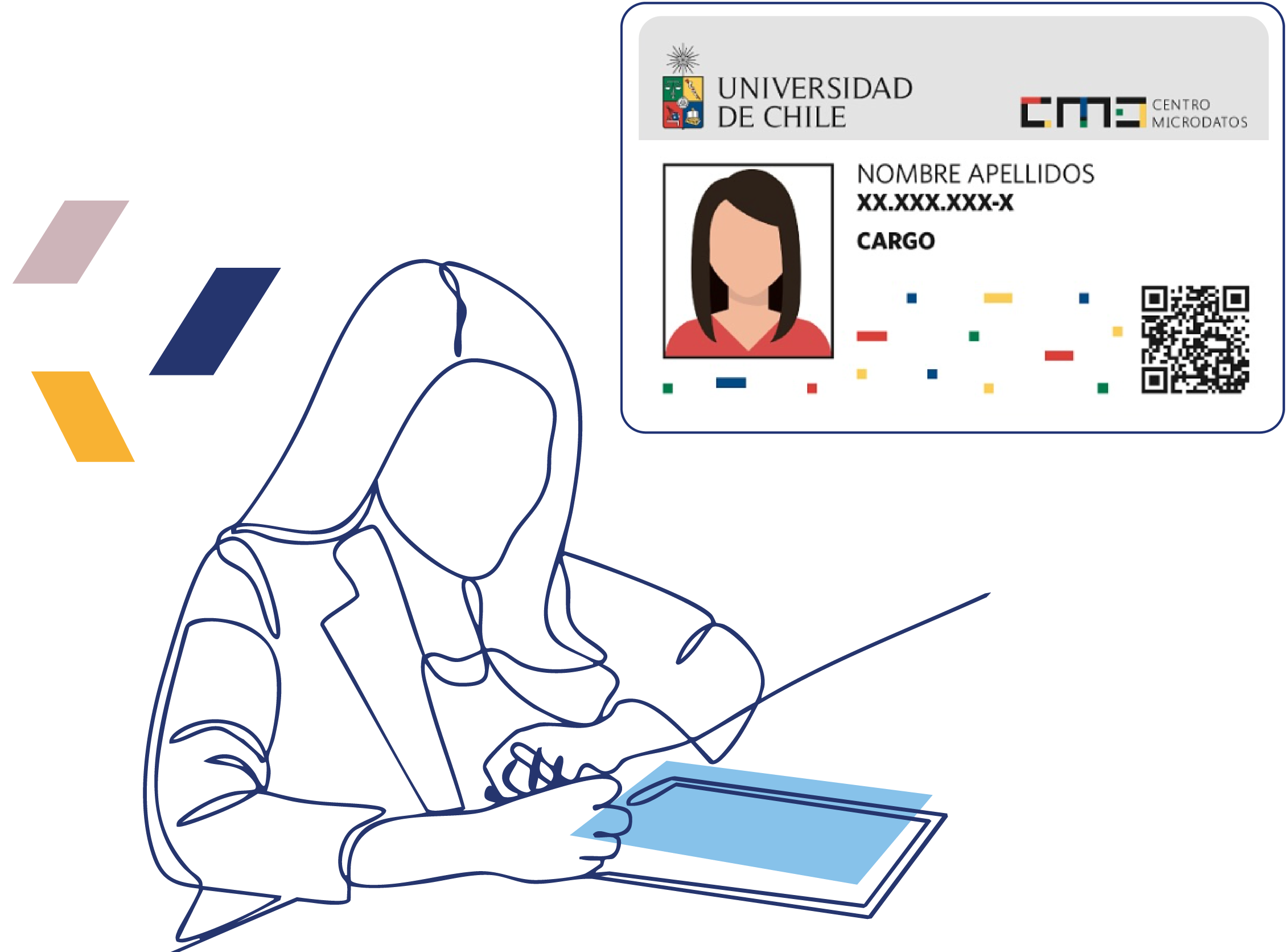 Encuestadora y credencial